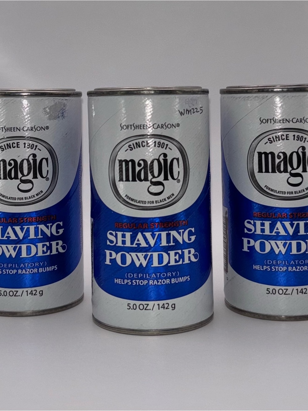 Magic Shaving Powder Regular Strength 5 oz Lot of 3 NEW